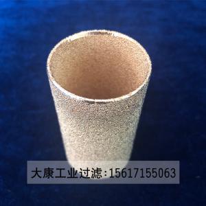 耐高温过滤元件铜烧结铜粉末烧结滤芯